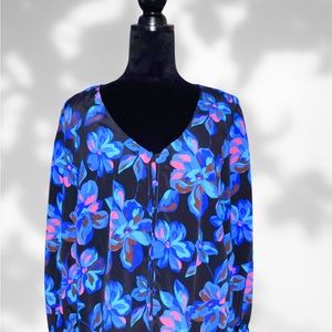 Sanctuary Blooms Embolden Blouse Top